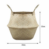 Cache-pots - Panier en herbes marines naturelles - Nature-Stabilisée.com