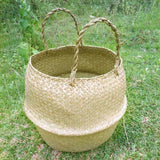 Cache-pots - Panier en herbes marines naturelles - Nature-Stabilisée.com